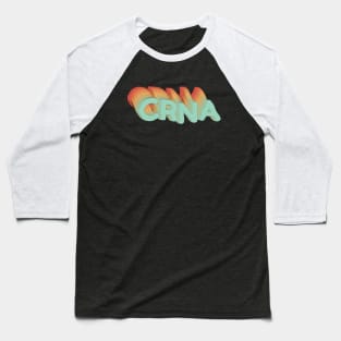 CRNA Design Baseball T-Shirt